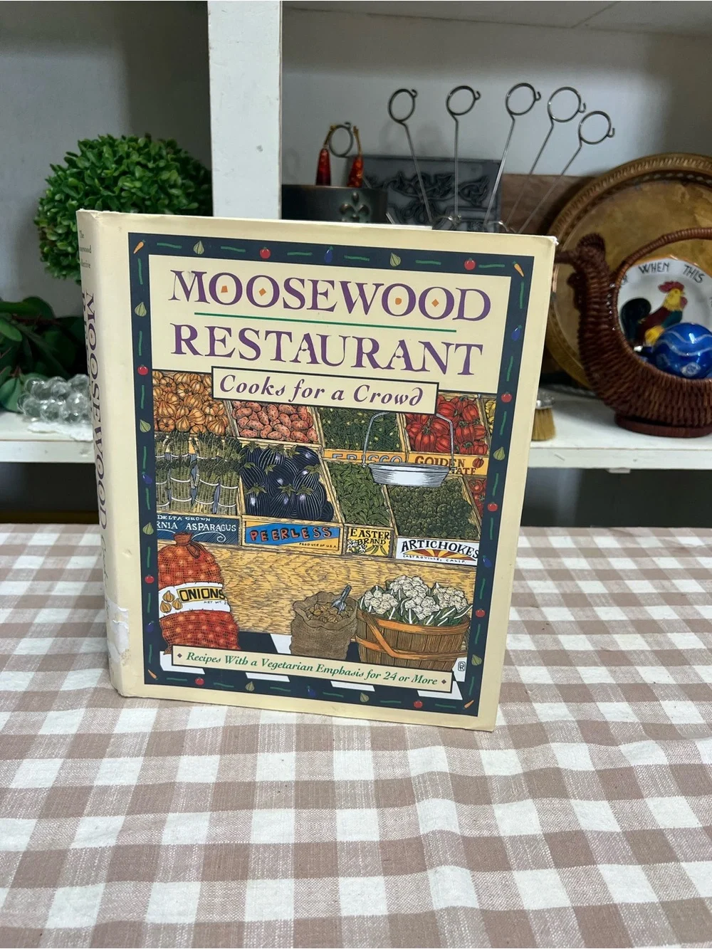 Moosewood restaurant cookbook hardback recipes